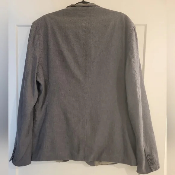 Zara Gray Men's Blazer - Picture 3 of 3